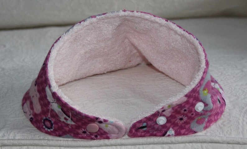 Hippo /& Elephant Pink Flannel and Terry Cloth for Zoo Baby Zoo Animal Baby Girl Bandana Drool Bib and Jungle Animal Burp Cloth with Gator