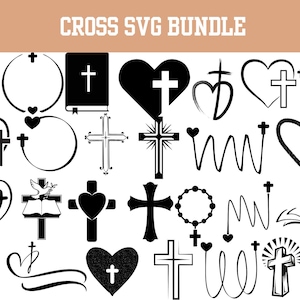 Cross SVG Bundle,Christian Cross Bundle,Faith Cross Svg,Jesus Cross Svg,Religious Svg,Cross Vector,Distress Cross Svg,Digital Download file