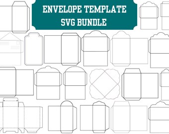 Envelope SVG Templates: Card & Money Envelopes (Printable Files)
