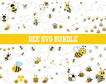 Pakiet Bee SVG, grafika w kształcie plastra miodu (pliki cyfrowe)