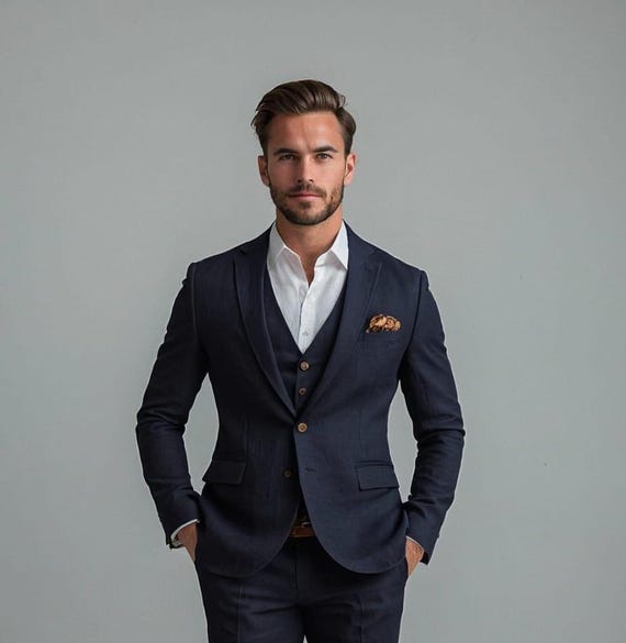 mens navy blue dress shirt outfit Hisdern Men's Navy Blue Shirt Formal Wear Regular Fit with Pocket