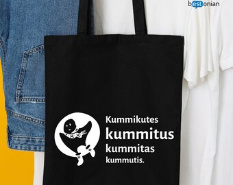 Twister langue estonien - T-shirt, sac fourre-tout imprimé (téléchargement numérique)