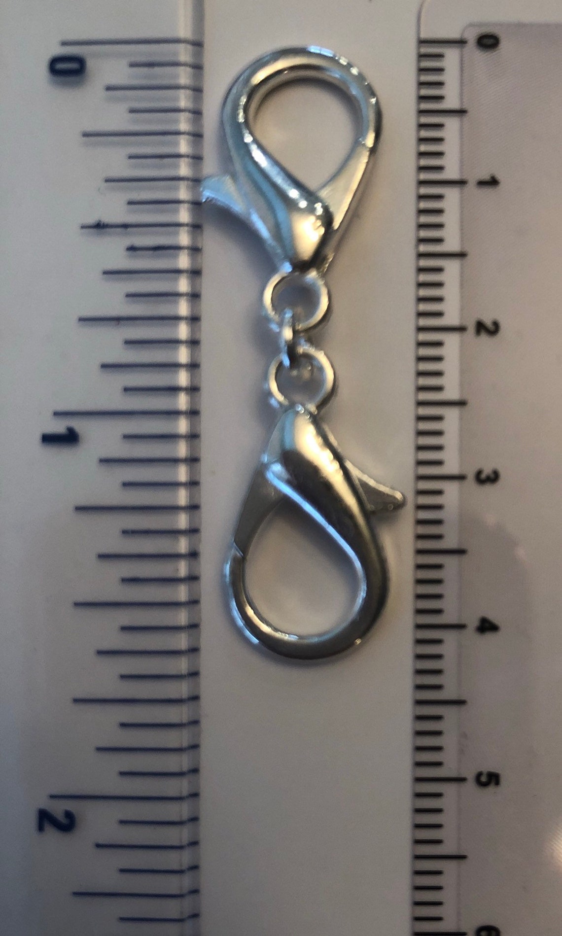 One Double Lobster clasp as a bracelet extender or charm Etsy