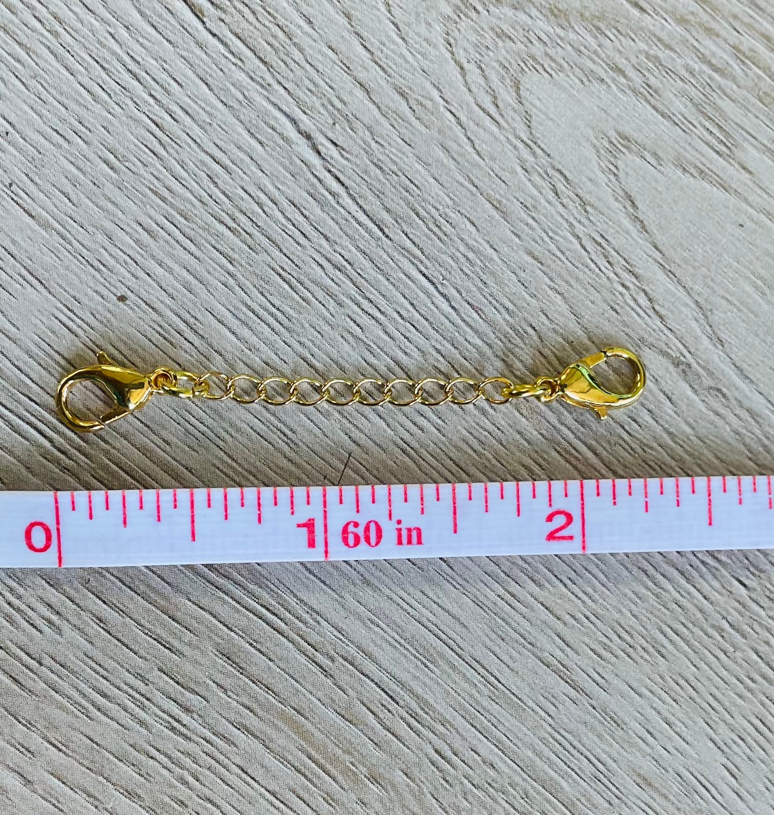 One 18k Gold PLATED Bracelet Extender or Charm Holder. You - Etsy New ...