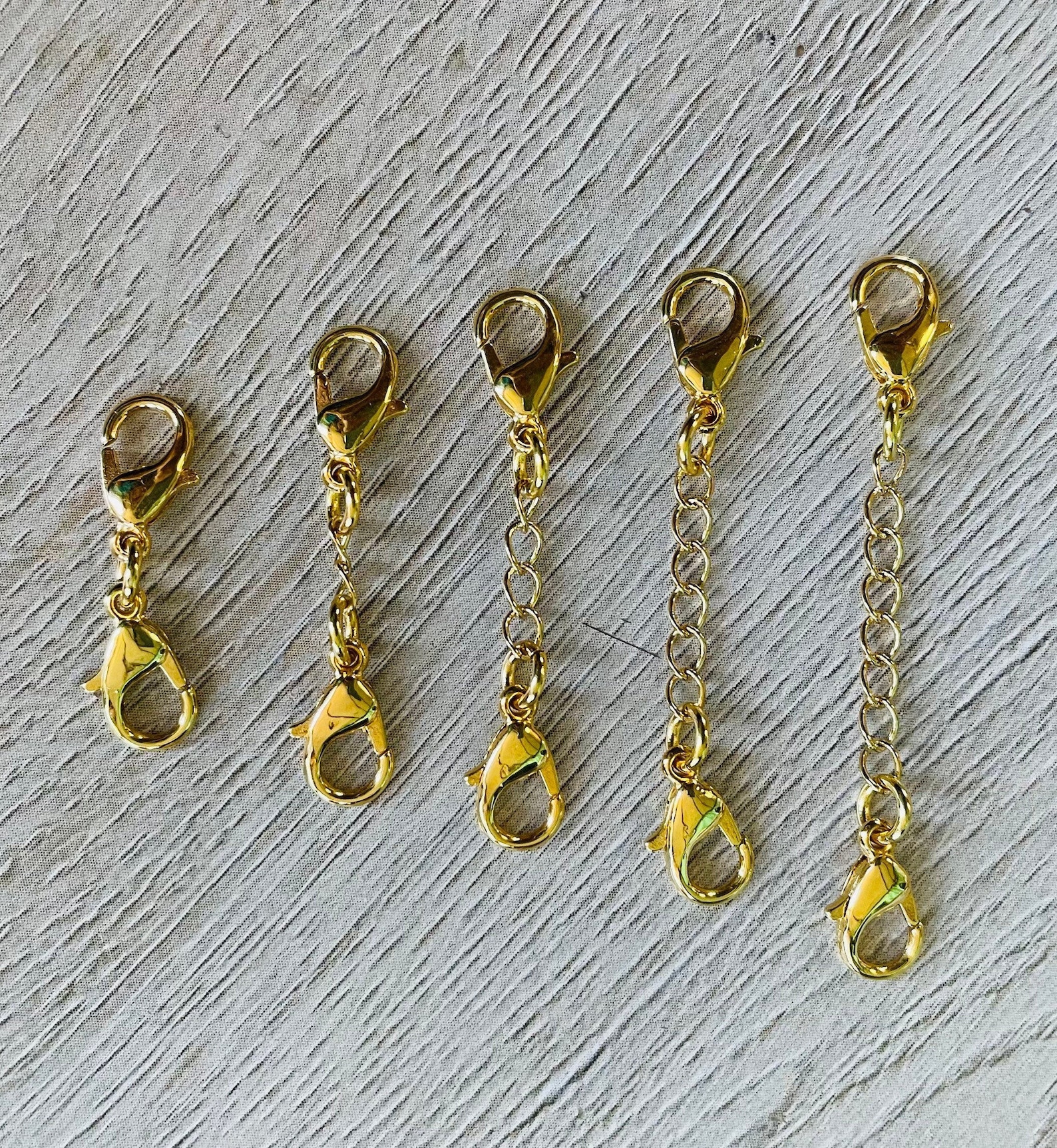 One 18k Gold PLATED Bracelet Extender or Charm Holder. You Etsy New Zealand