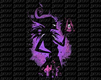 Villain Yzma Silhouette Png, Disney Villains PNG, Evil Queen PNG, Disney Bad Girls PNG, Princess Characters Png