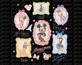 Mickey and Friends PNG, Mickey Mouse PNG, Mickey Characters PNG