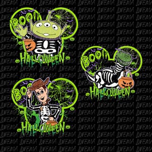 Toy Story Halloween PNG, Toy Story Characters PNG, Disney Halloween PNG, Toy Story Png, Toys Crossing Digital File