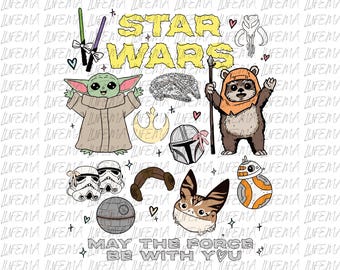 Disney Star Wars Möge die Macht mit dir sein PNG, Star Wars PNG