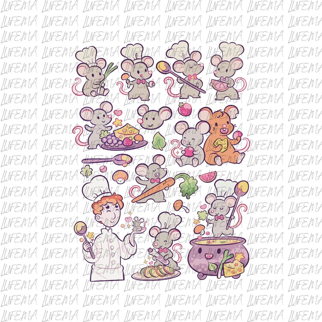 Remy Ratatouille PNG, Remy Little Chef PNG, Anyone Can Cook Png - Etsy