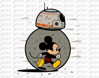 Mickey Star Wars PNG, Star Wars Characters PNG, Star Wars PNG, Star Wars Darth Vader Png File, Mickey Characters Png
