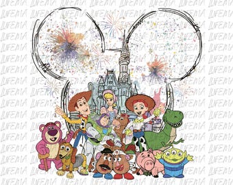 Disney Toy Story PNG, Toy Story Characters PNG, Toy Story and Friends PNG, Toy Story Png, Toys Crossing Digital File