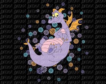 Purple Dragon PNG, Figment Epcot PNG, Disney Figment Png
