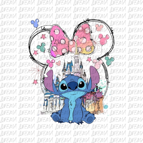 ディズニー スティッチ キャッスル PNG、スティッチとエンジェル PNG