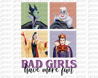 Disney Villains PNG, Evil Queen PNG, Disney Bad Girls PNG, Princess Characters Png