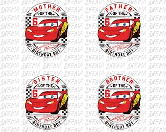 Disney Lightning McQueen Family PNG, McQueen And Friends PNG, Lightning McQueen PNG, Disney Cars Characters Png