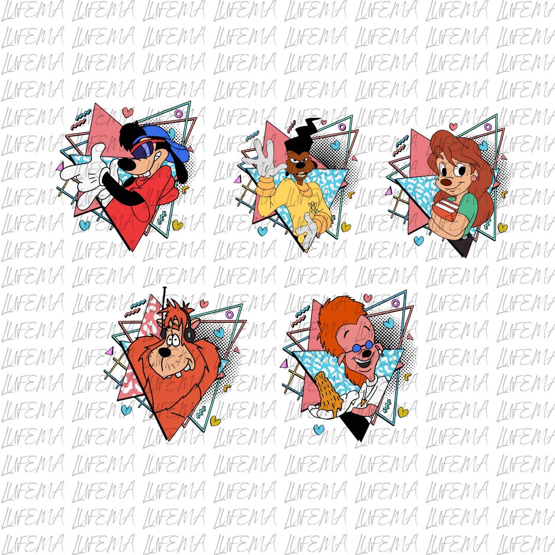 Goofy Movie PNG, Max Powerline World Tour PNG, Goofy Movie Characters ...