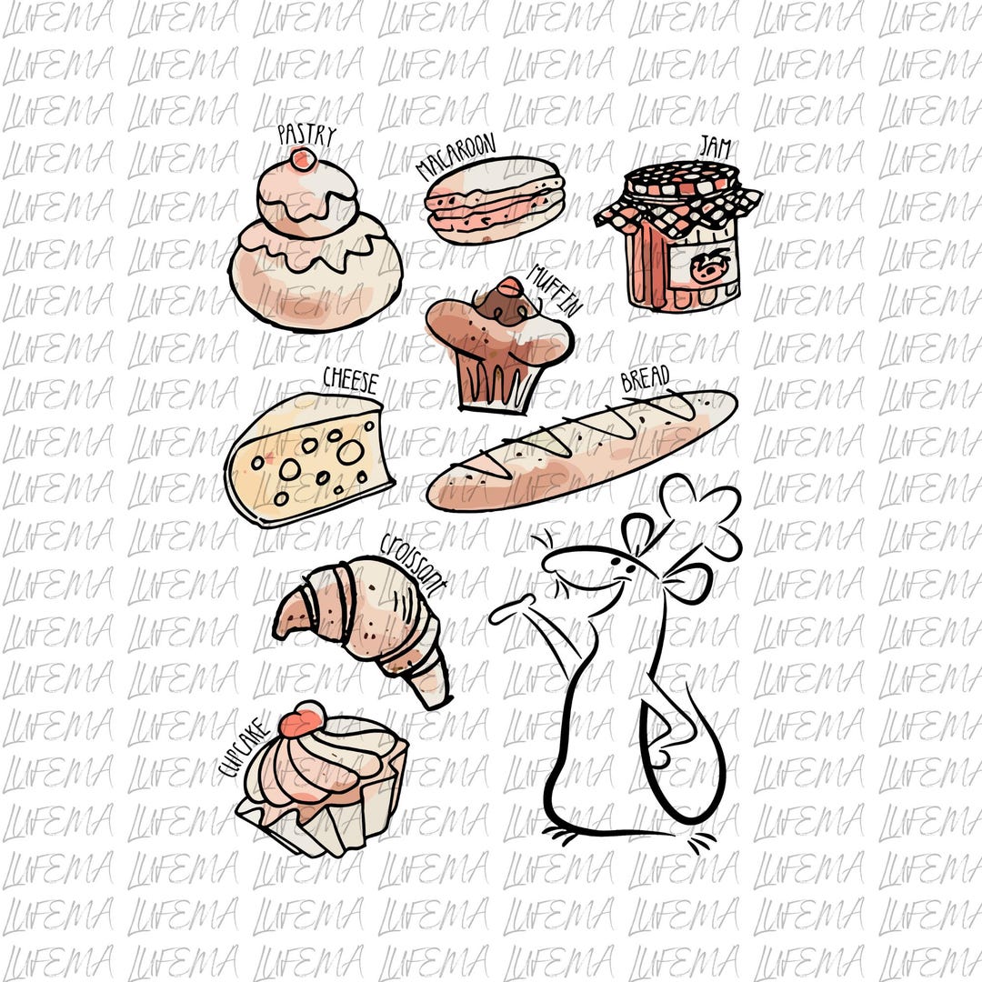 Remy Ratatouille PNG, Little Chef PNG, Remy Little Chef PNG, Anyone Can ...
