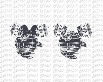 Mickey Star Wars PNG, Star Wars Characters PNG, Star Wars PNG, Star Wars Darth Vader Png File, Mickey Characters Png