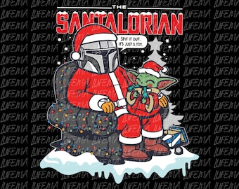 Star Wars Santaloriaanse kerst png, Star Wars kerstmis png, Star Wars-personages png, Star Wars png-bestand, Disney kerstmis png