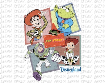 Disney Toy Story PNG, Toy Story Characters PNG, Toy Story and Friends PNG, Toy Story Png, Toys Crossing Digital File