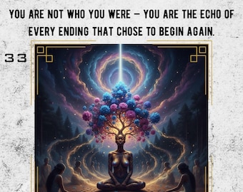 Alchemie van het donker | Afdrukbaar Oracle-deck met 44 kaarten | Schaduwwerk, empowerment, transformatie