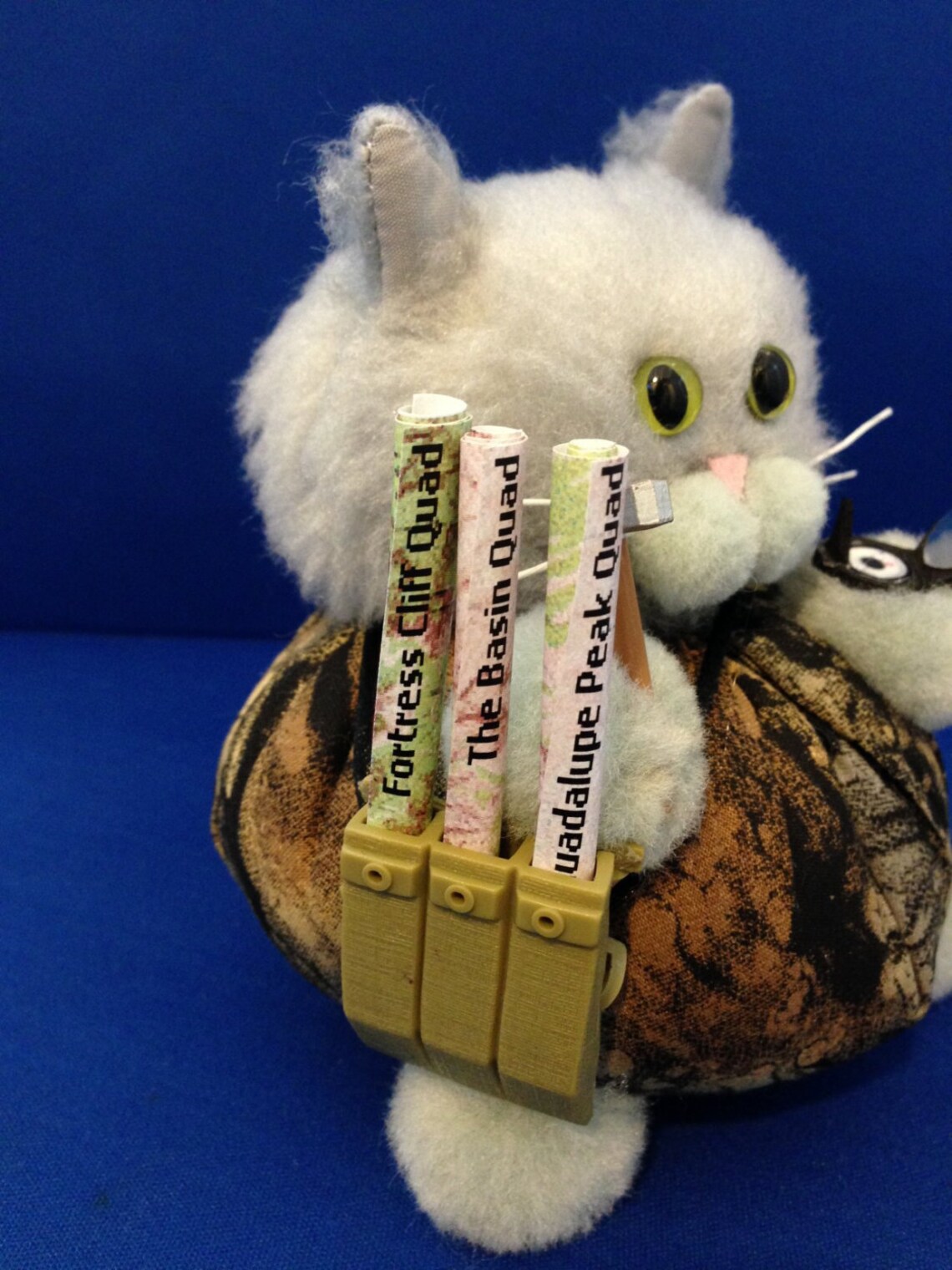 Micah Schist - Geologist Career Cat Purrsonality - Fiber Art ...