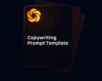 AI Copywriting Prompt Template: ChatGPT for Ads, Emails (PDF Download)