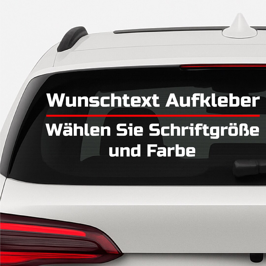 Car Sticker Writing Design Your Own Vinyl Letter Stickers – Personalized Text Stickers for ...