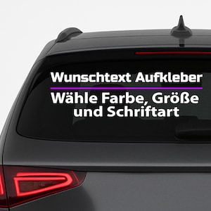 Vinyl stickers with your desired text – design your own stickers – personalized letter stickers for cars, motorcycles, boats, windows, walls