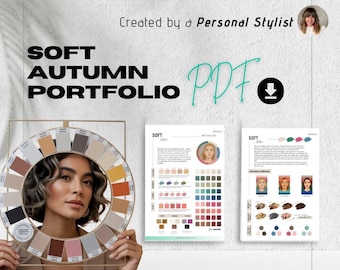 Soft Autumn Digital Seasonal Color Theory (Downloadable PDF)