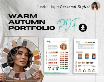 True Autumn Digital Seasonal Color Theory (Downloadable PDF)