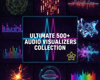 Exclusive 500+ Audio Visual FX Pack | DJ & Creators Visual Bundle | Instant Download"