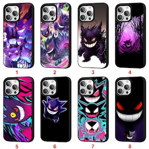 Gengar Little Monster iPhone Case for iPhone 11 12 13 14 15 16 Pro Max Plus | Personalized Case Custom Phone Cover I Ship from USA #C