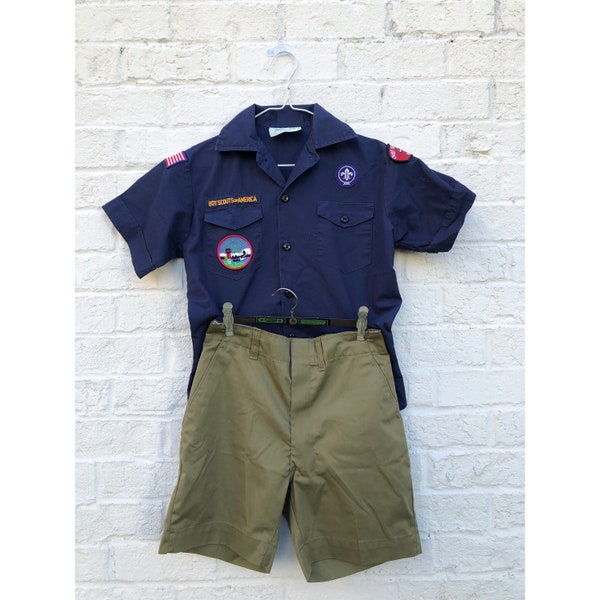 Boy Scout Uniform Vintage Etsy