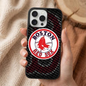 Red Socks Emblem Phone Case | Sporty Minimalism iPhone 17 16 15 14 13 Pro Max Plus Air Samsung Galaxy S25 S24 S23 S22 Ultra Edge FE Case