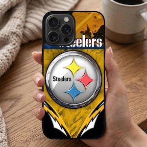 Vier Diamant Emblem Gelb Minimal Sportliche Grafik iPhone 17 16 15 14 13 Pro Max Plus Air Samsung Galaxy S25 S24 S23 S22 Ultra Edge FE Hülle