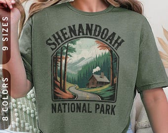 Shenandoah National Park T-Shirt | Vintage Nature Lover Tee XS-5X