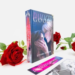 Damaged Goods Hardcover, new cover, love romantic, D34  Illustrated Dramione Fanfiction D34