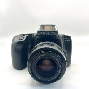 Minolta Dynax 300si SLR Camera W/ AF Zoom 35-70mm Lense - Tested