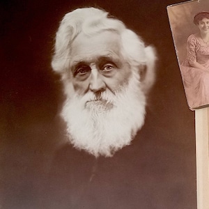 Lot of LARGE Antique Photos 32 Authentic Sepia Studio Portraits Professional Photos Antique Photo Collection