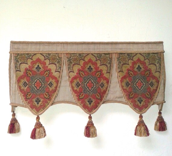 Upholstered Cornice Board Valance Pelmet Designer Sample New Etsy