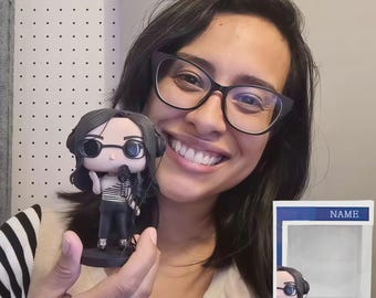 Personaggio UPop personalizzato, Statuetta UPop con foto, creare un Azione Figura, bambole, regalo per compleanno, fidanzata, moglie, madre