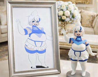 Personalized Anime Figurine from Photo, Custom Character Figure