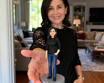 Custom Figurine From Photo, Full Body Mini Statue