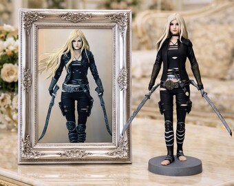 Custom anime figure from photo, Personalized anime figurine, personalised action figure gift for anime lover, manga cartoon fan