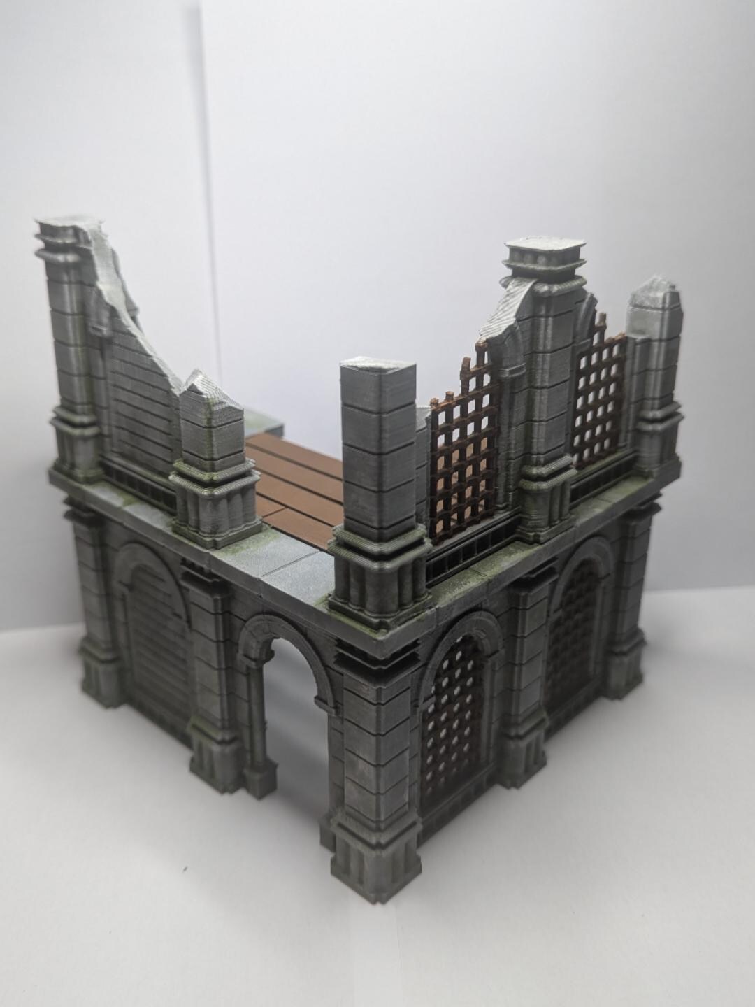 Modular Building Ruins Fantasy Ruined Building Terrain | Grimdark Sci-fi Ruins | Tabletop ...