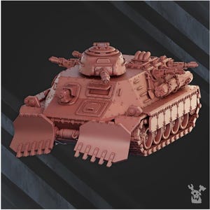 Arctic Hammer APC – Grimdark Armored Transport Tank | 28mm Sci-Fi Wargaming Vehicle | Tabletop PLA Miniature