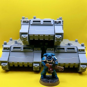 3x Sci-Fi Armoured Troop Carriers | 3D Printed 28mm Wargame Vehicle Proxies