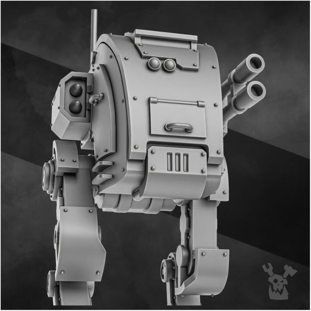 Stomper Rust Ork Slayers Stomper Mech - Elite Heavy Assault Walker | Multi-part ...